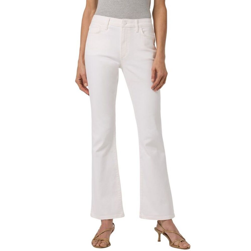 Joe's Jeans Womens  High Rise Curvy Bootcut, White